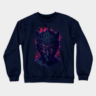 Shinobi Beast - Diseños de animales ninjas Crewneck Sweatshirt